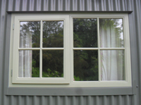 Large Window with, 1 opening casement