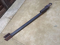 Straight Draw Bar for Fixed Steel Chassis