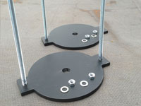 Turn Plates for Wooden Shepherd Hut Chassis