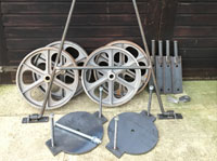 4 x 20inch wheels - metalwork chassis bundle 