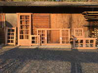 Bespoke shepherd hut joinery